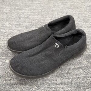 Merinos Classic Slip On Shoes Women 8 Charcoal Gray Australian Merino Wool